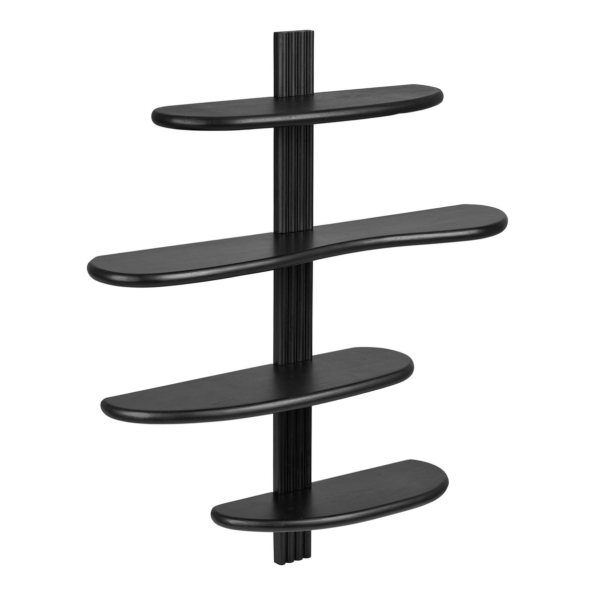 Estante de pared Aliano - Negro