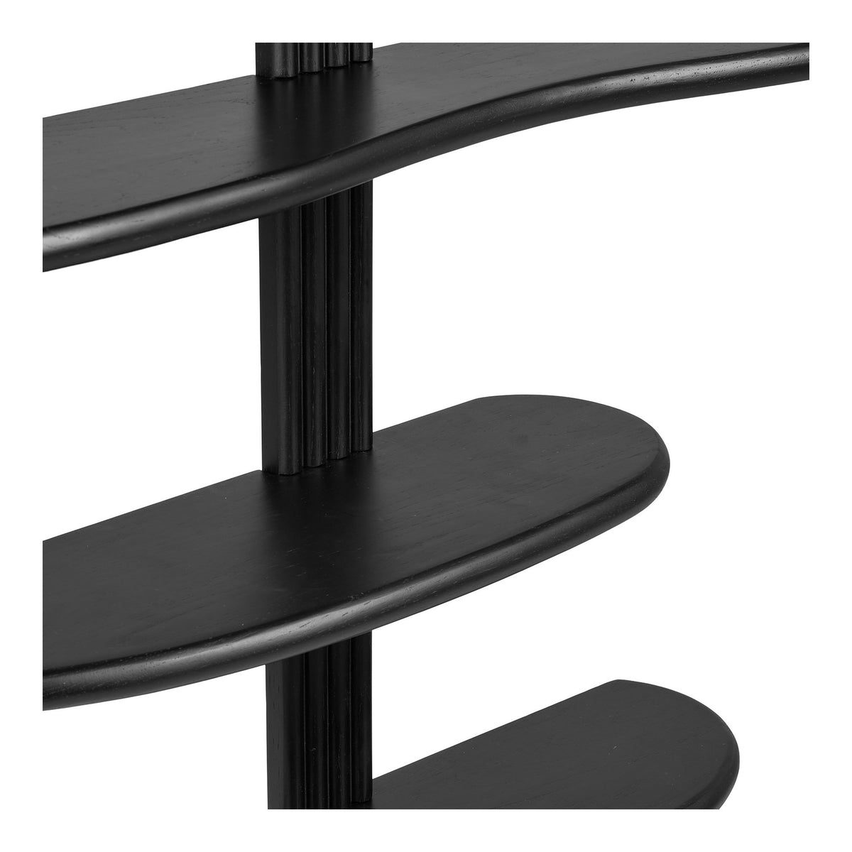 Estante de pared Aliano - Negro