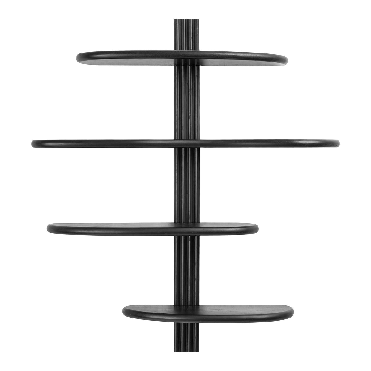 Estante de pared Aliano - Negro
