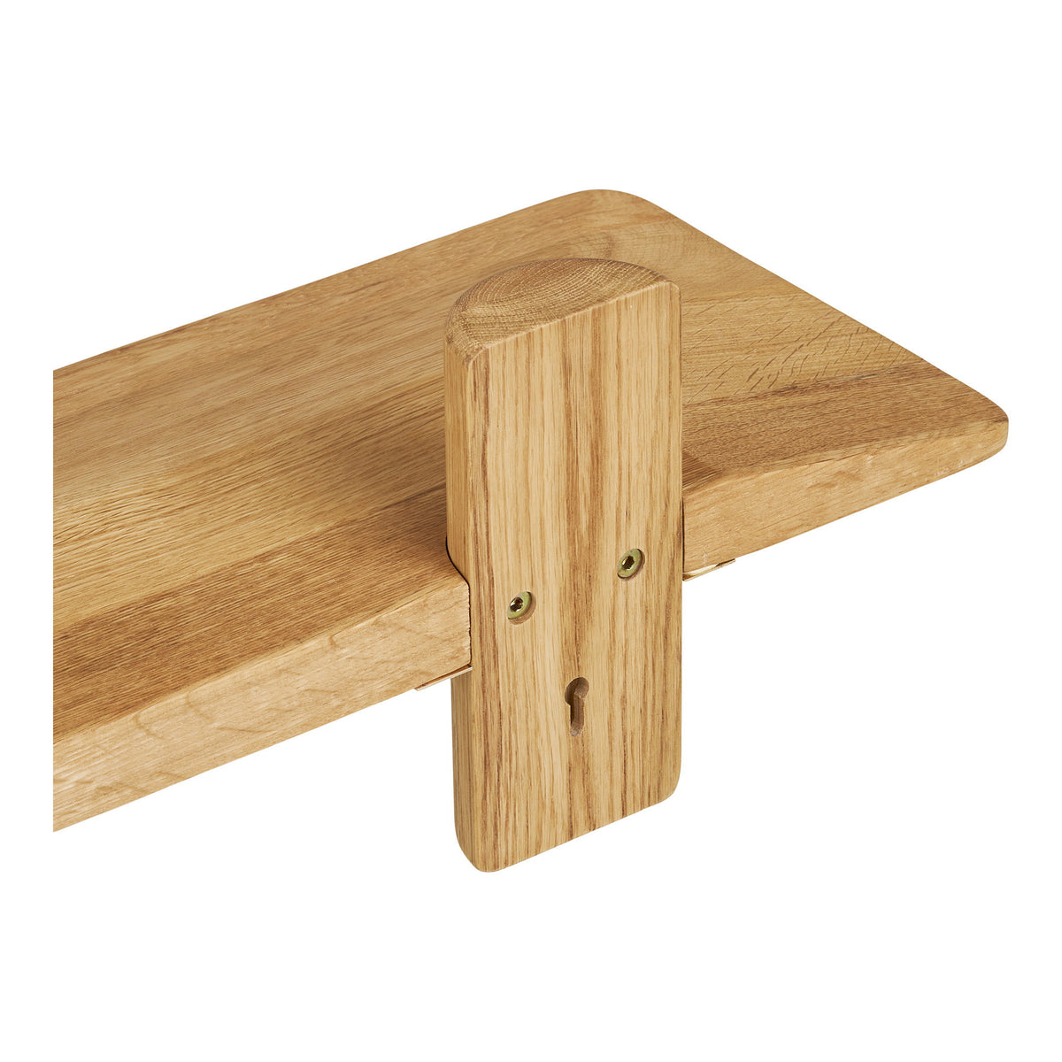 Estante de pared Calcata - Roble