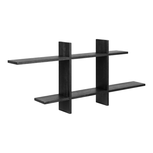 Estante de pared Mostar - Negro