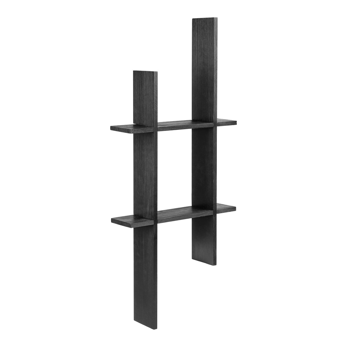 Estante de pared Mostar - Negro