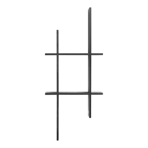 Estante de pared Mostar - Negro
