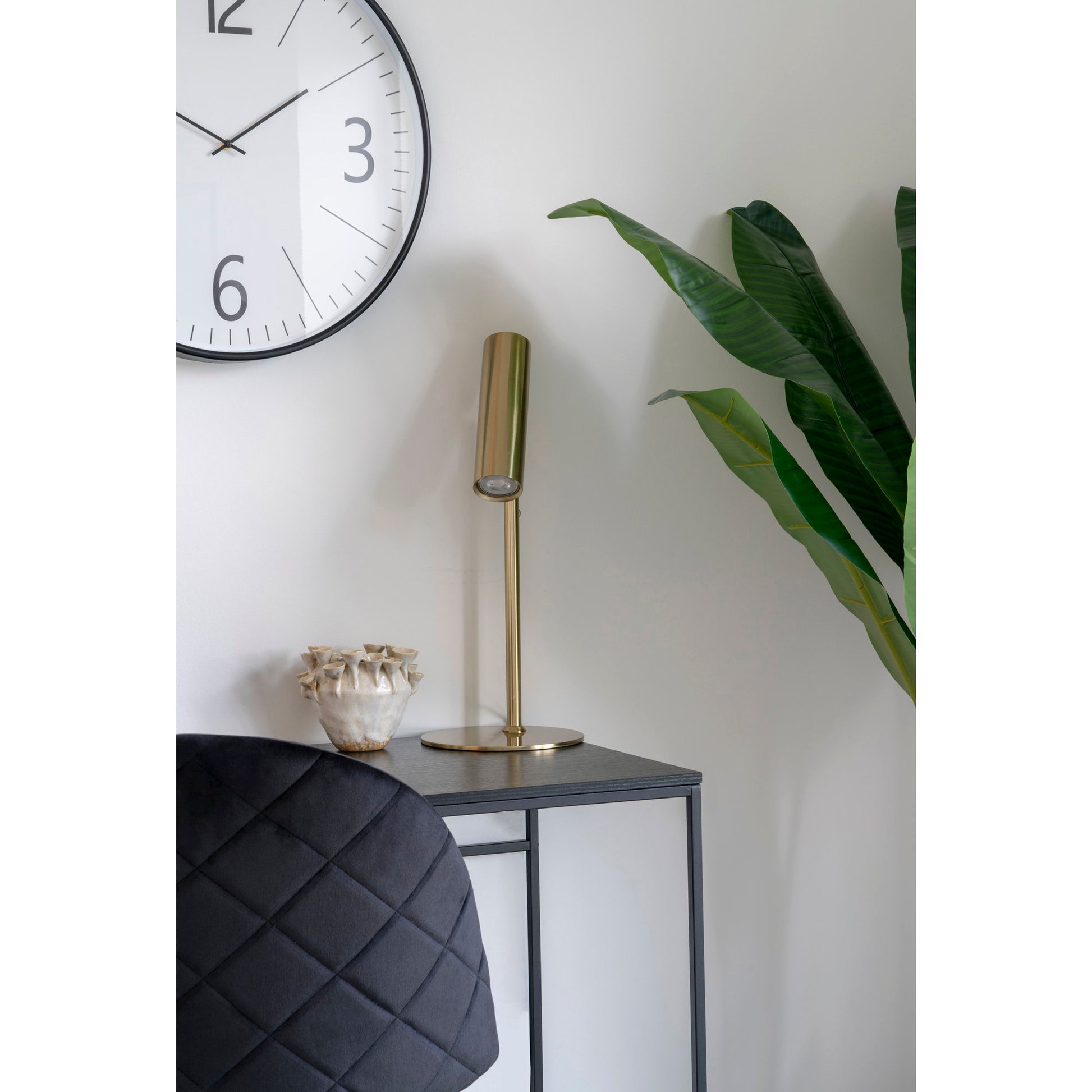 Reloj de pared Biel - Negro / Blanco