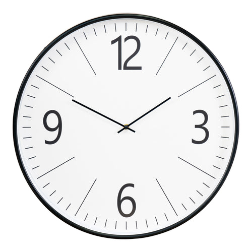 Reloj de pared Biel - Negro / Blanco