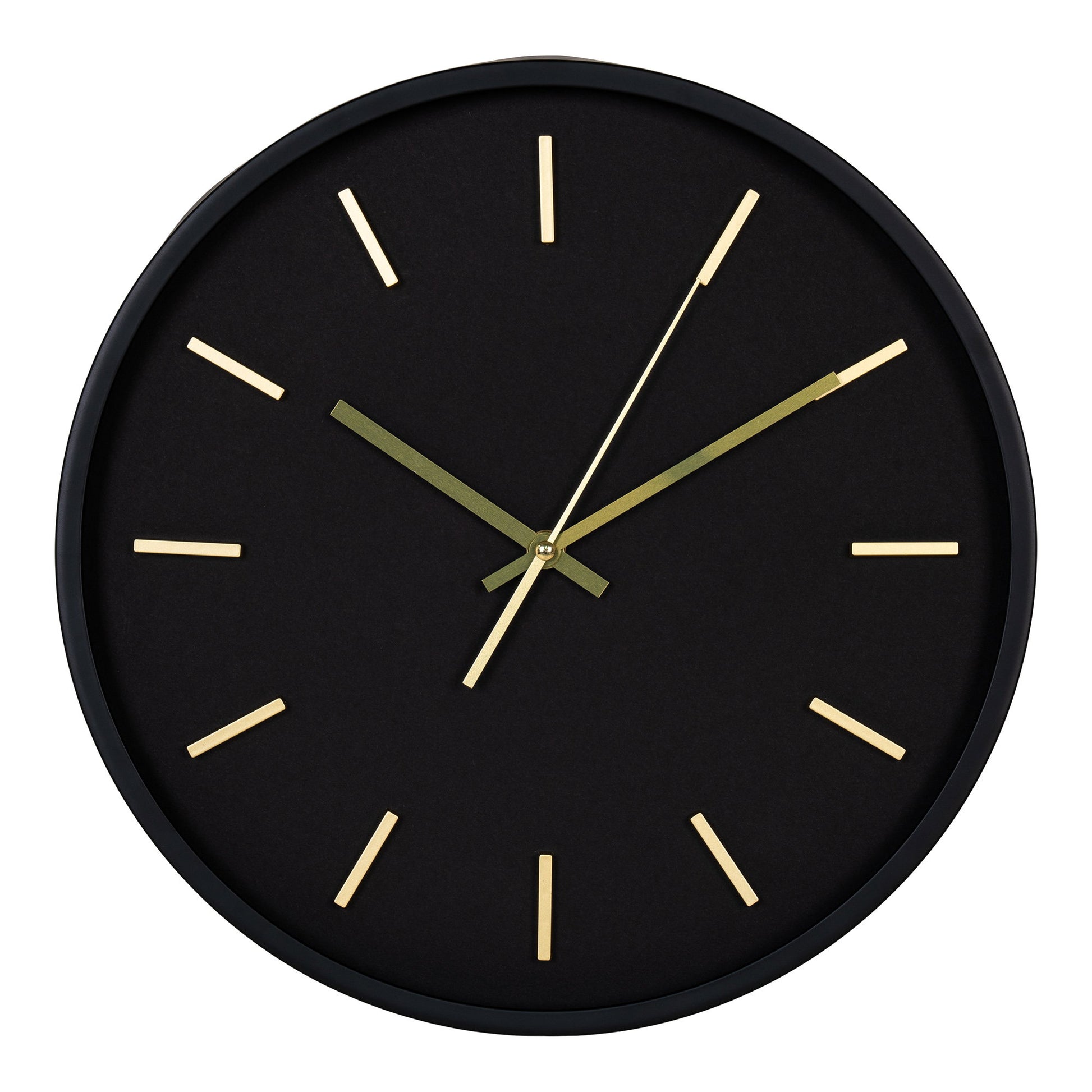 Reloj de pared Kensington - Negro