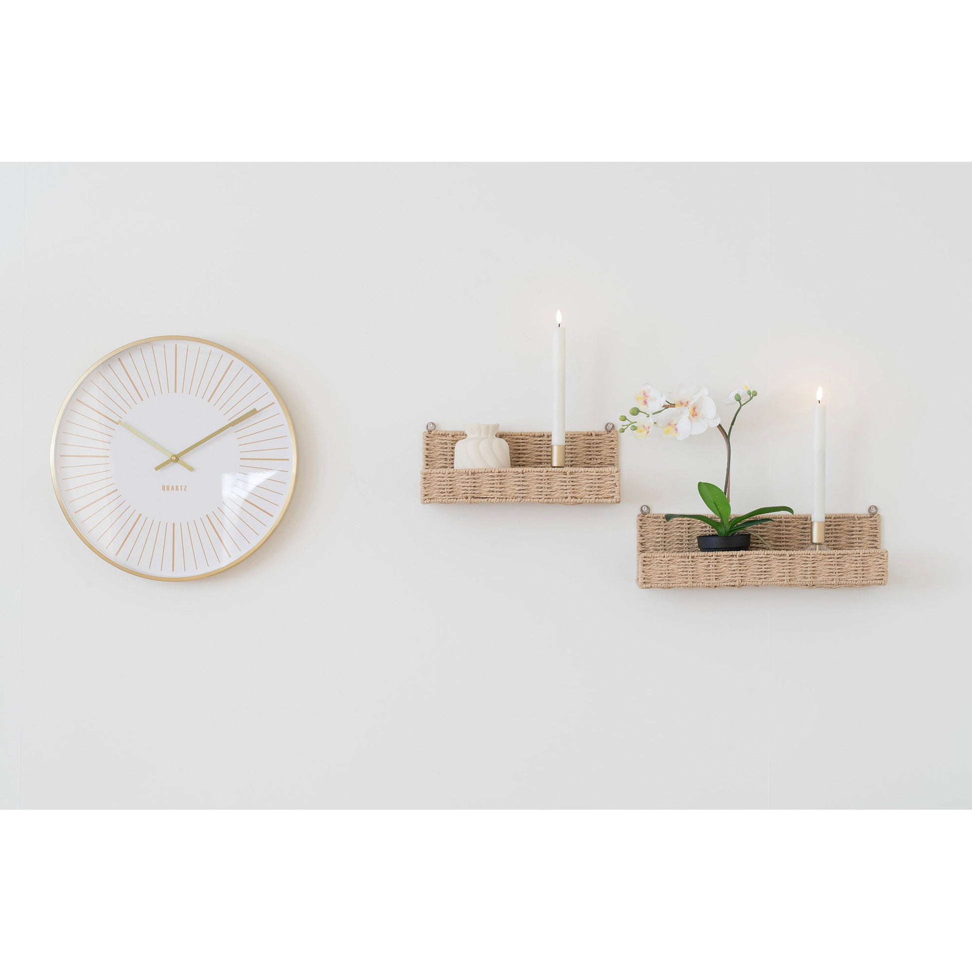 Reloj de pared Takamaka - Oro
