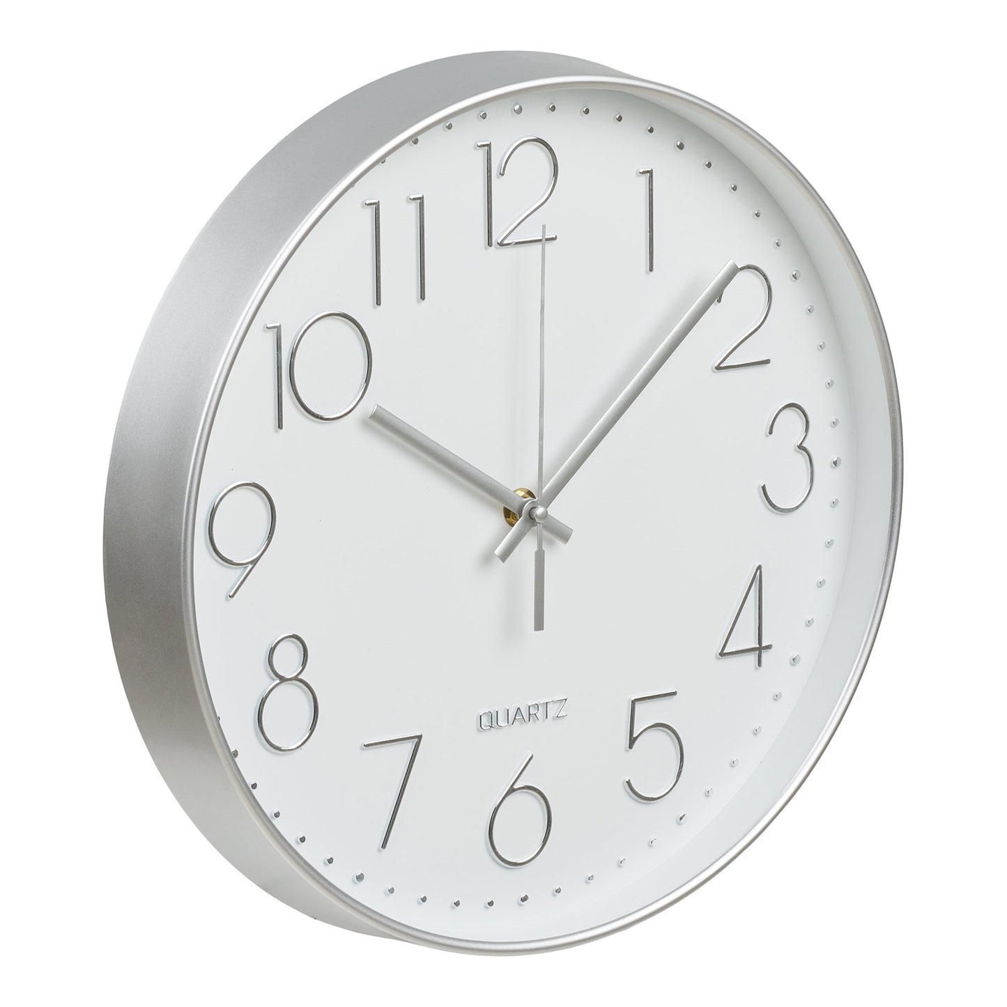 Reloj de pared Lalibela - Plata