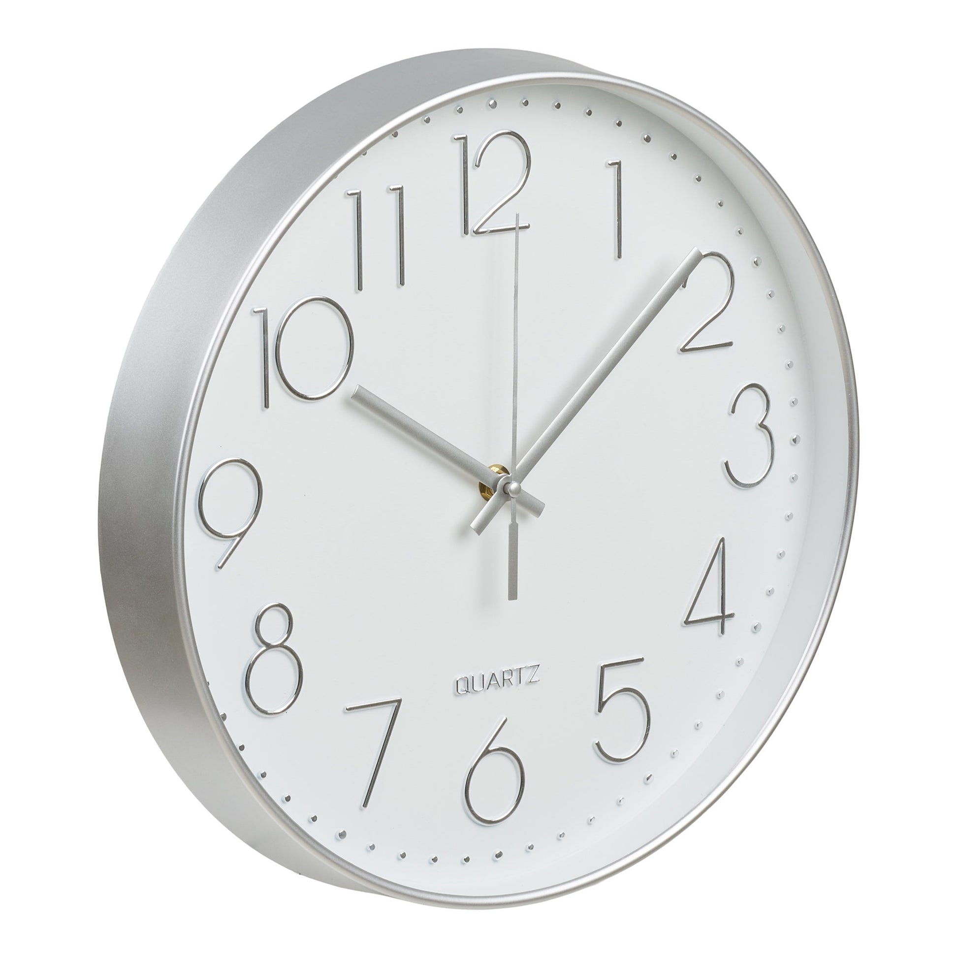 Reloj de pared Lalibela - Plata