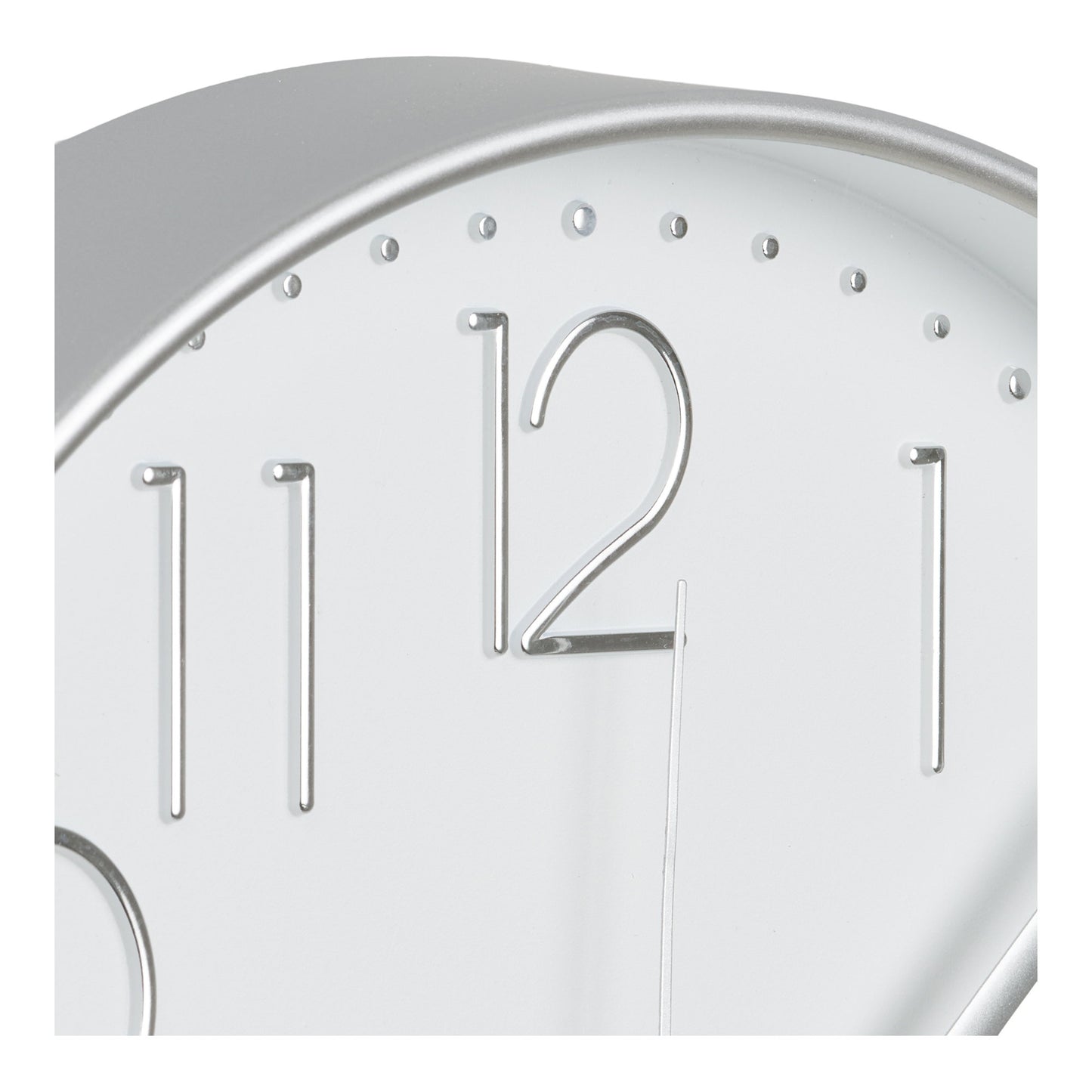 Reloj de pared Lalibela - Plata