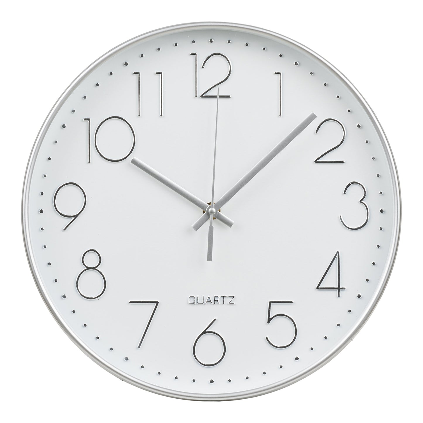 Reloj de pared Lalibela - Plata