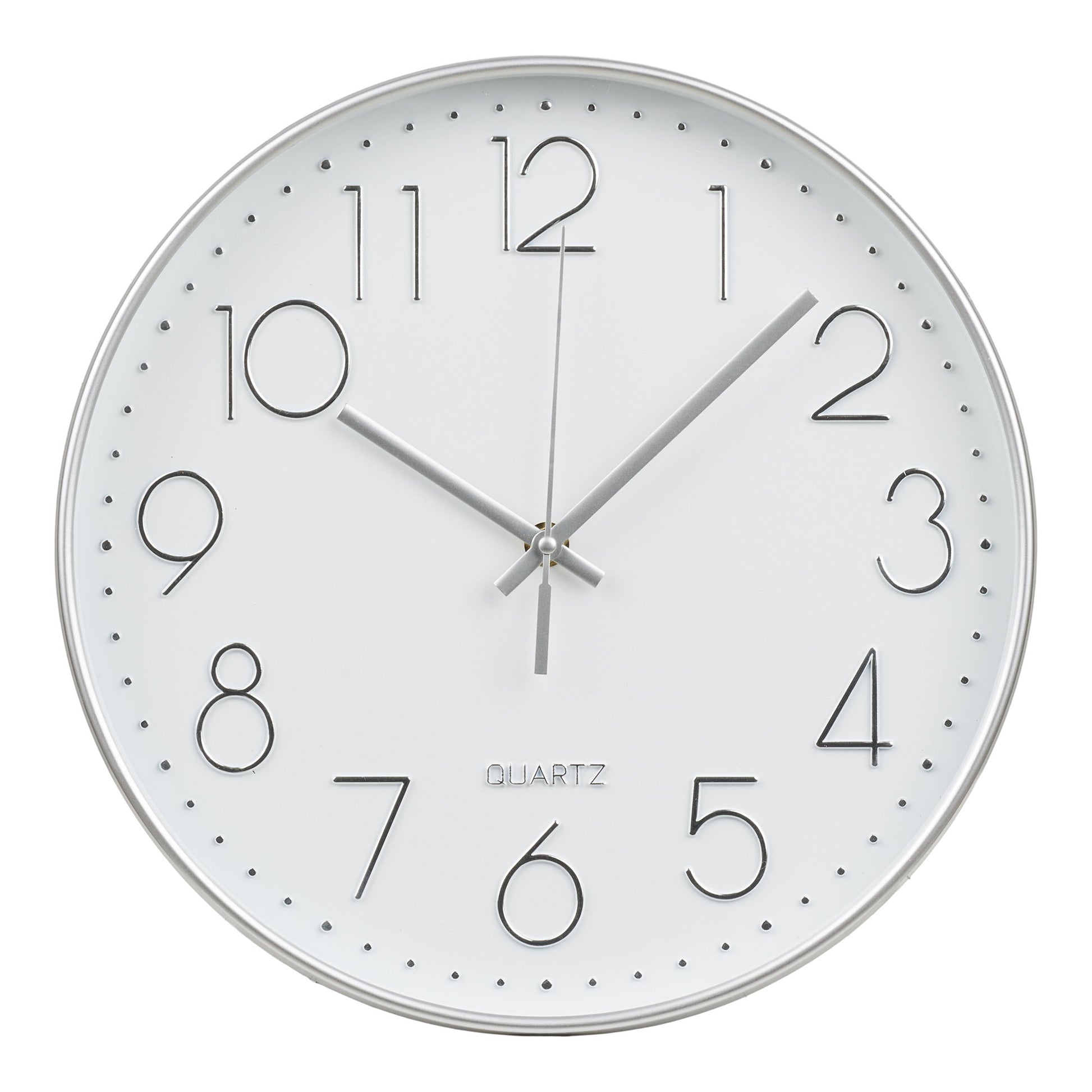 Reloj de pared Lalibela - Plata