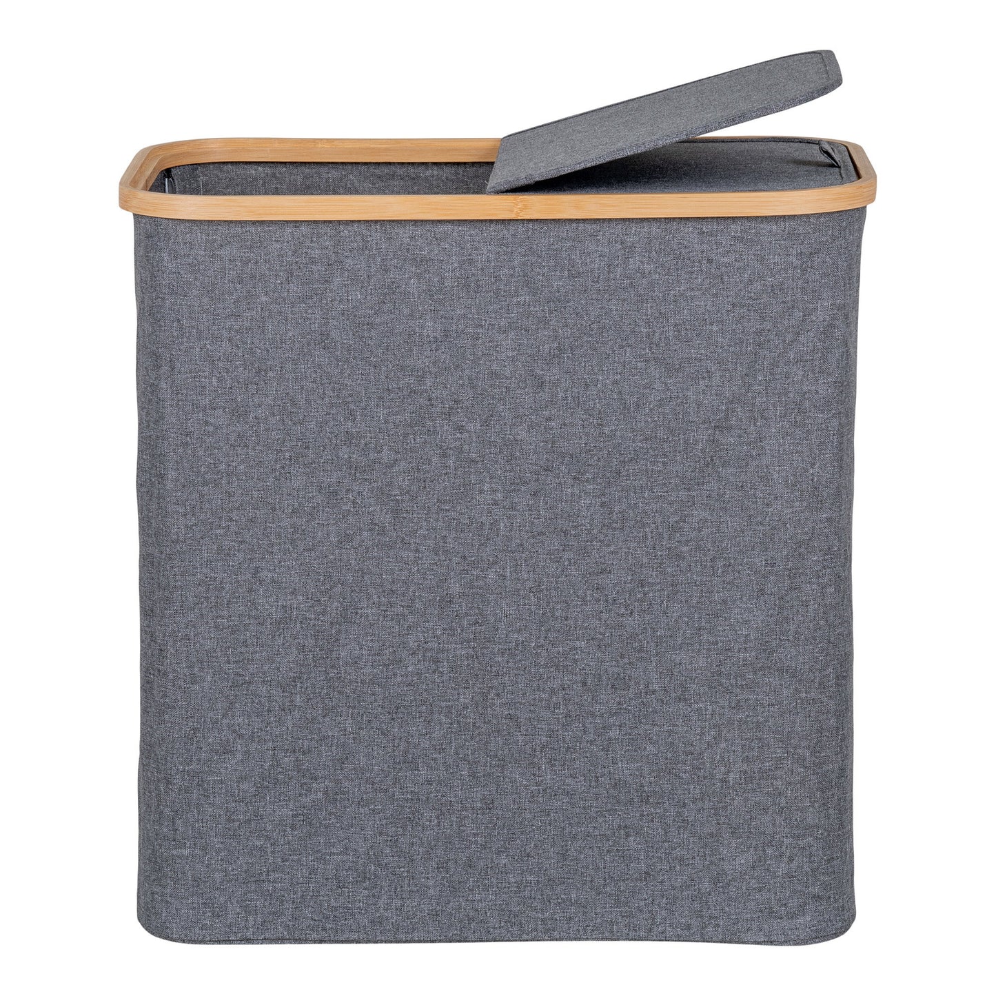 Cesto para la ropa sucia Noto - Gris oscuro