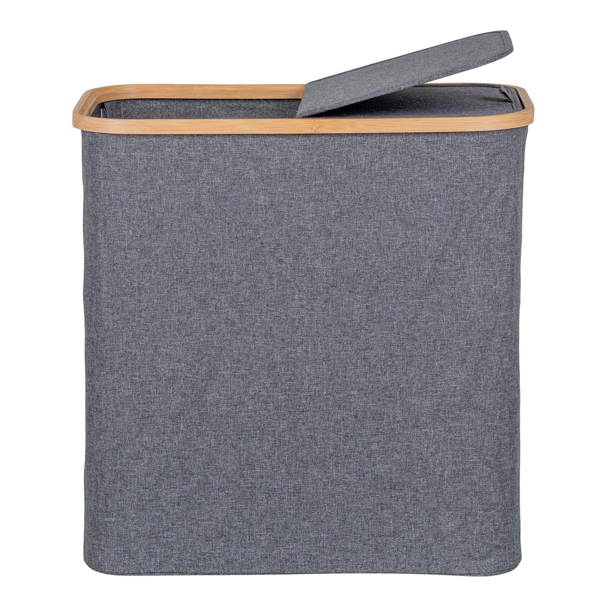 Cesto para la ropa sucia Noto - Gris oscuro