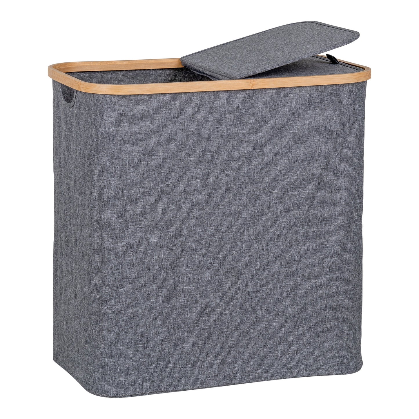 Cesto para la ropa sucia Noto - Gris oscuro