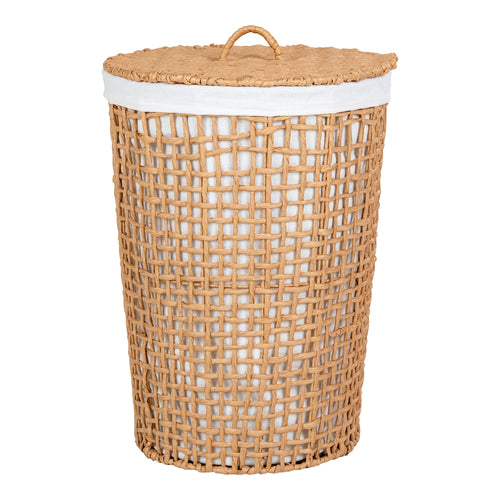Pomal Laundry Basket - Natural / White