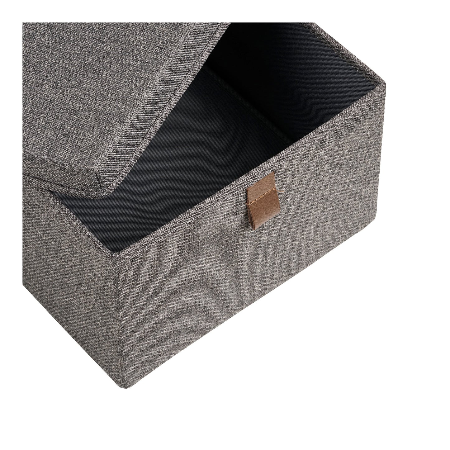 Cajas de almacenamiento Noto - Gris oscuro