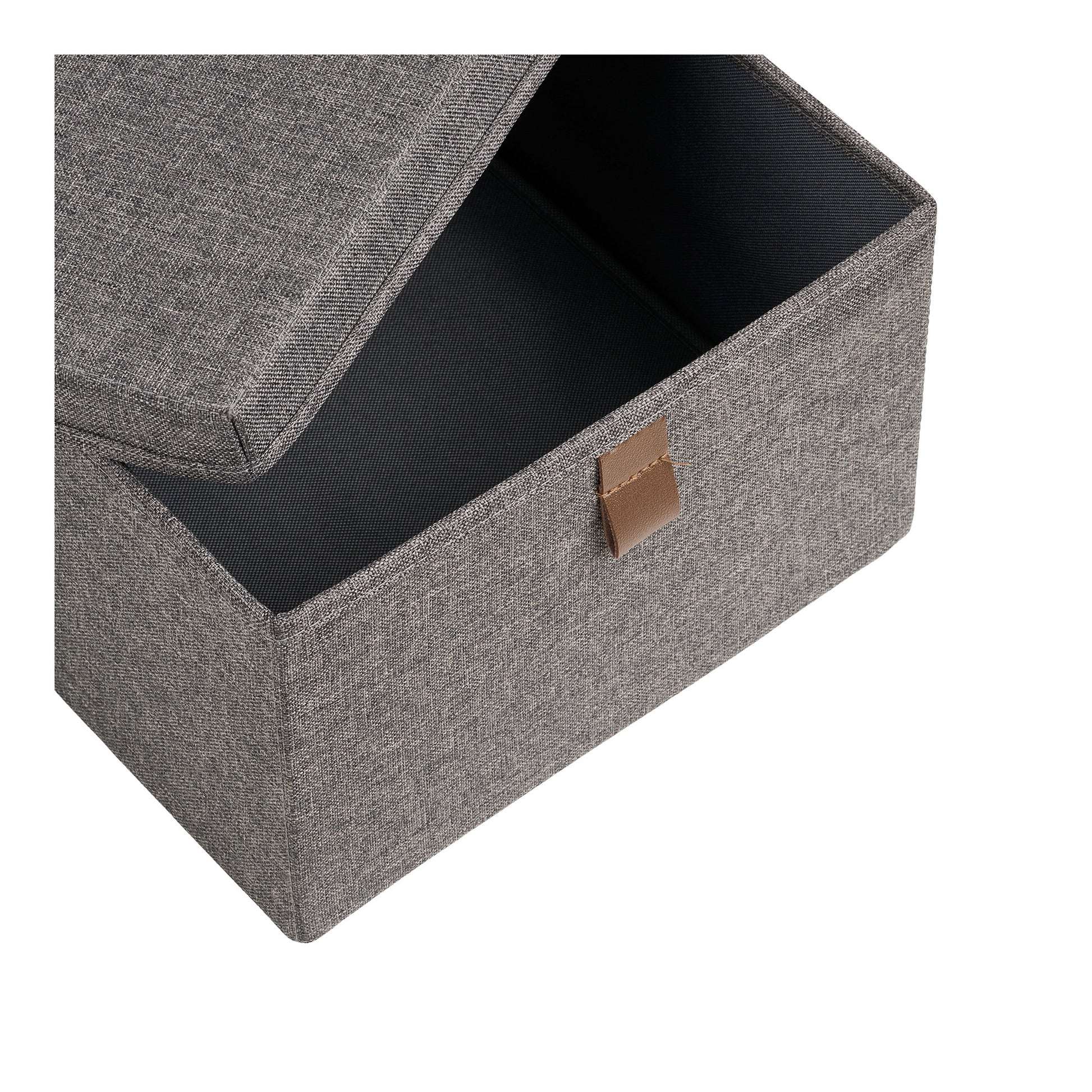 Cajas de almacenamiento Noto - Gris oscuro