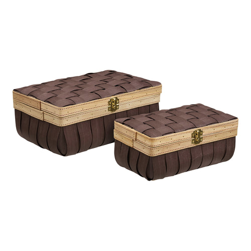 Cestas Medan - Marrón