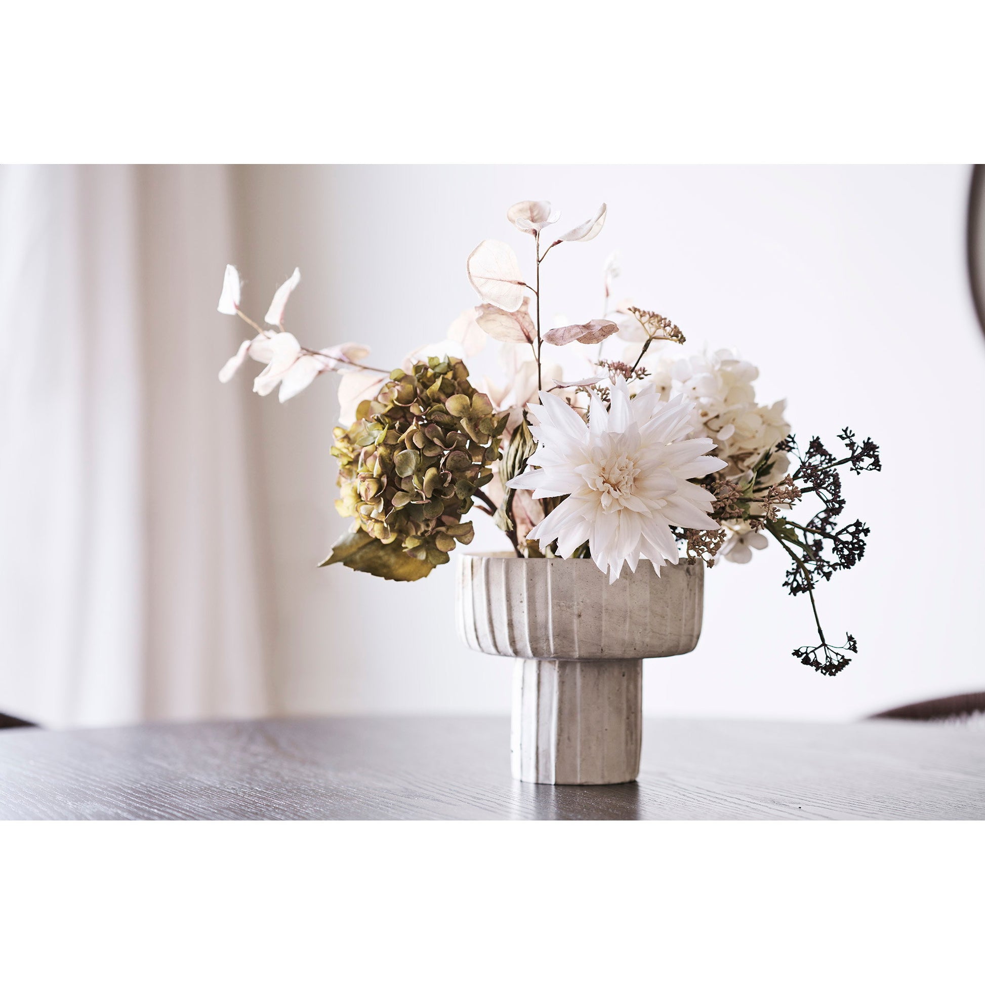 Florero - Marrón / Beige