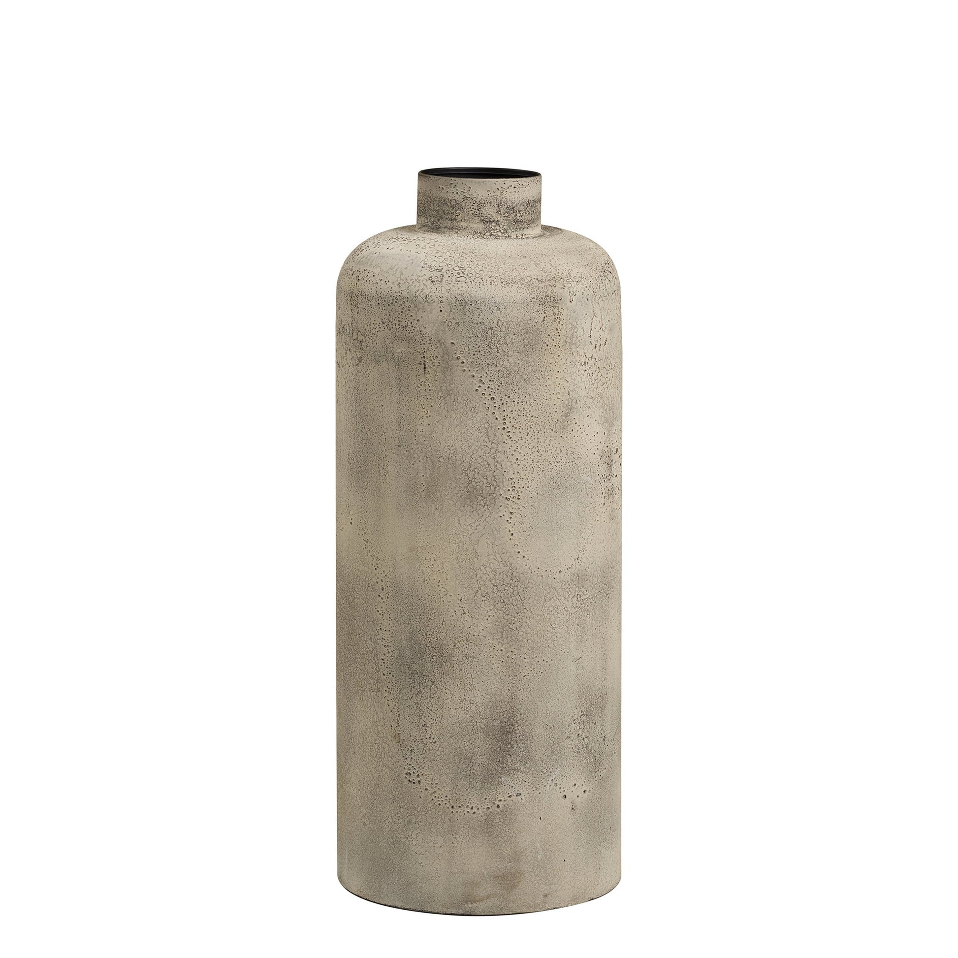 Maceta decorativa Hou - Beige antiguo