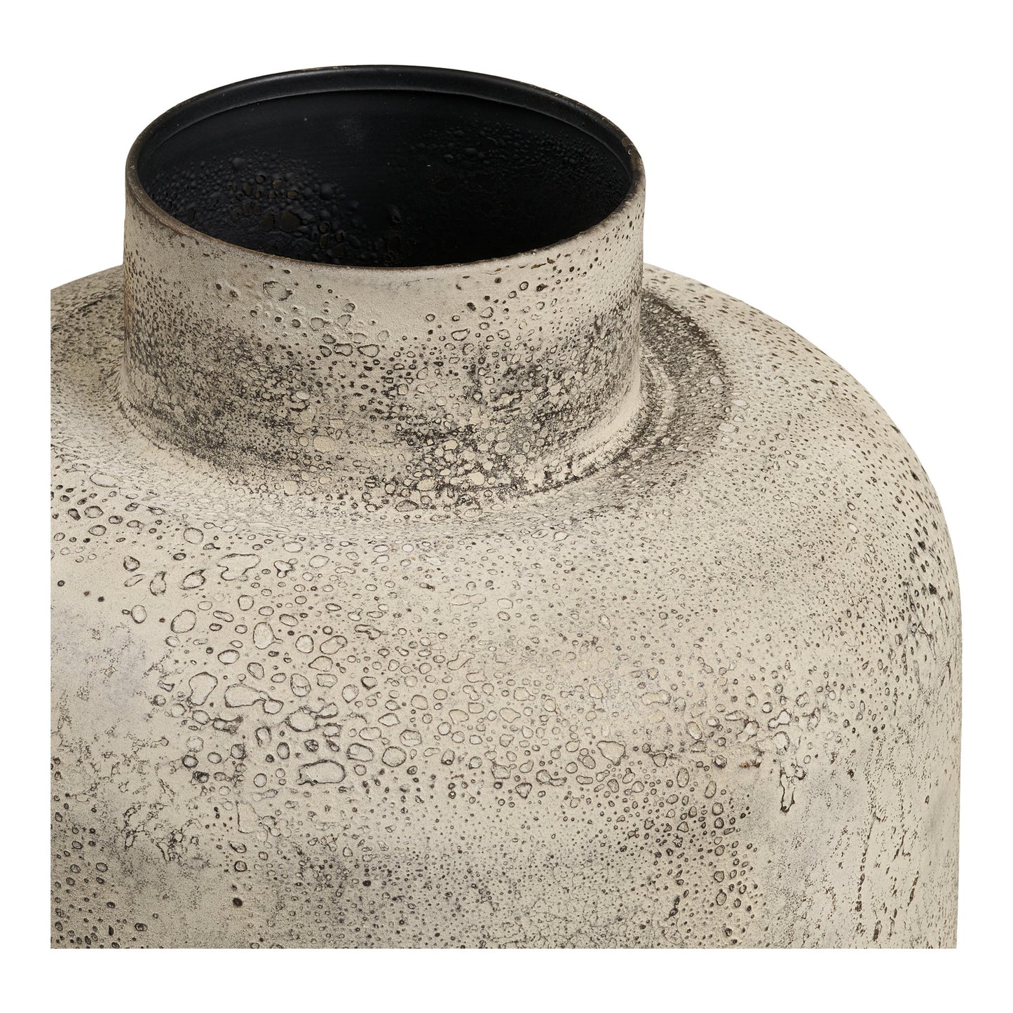 Maceta decorativa Hou - Beige antiguo