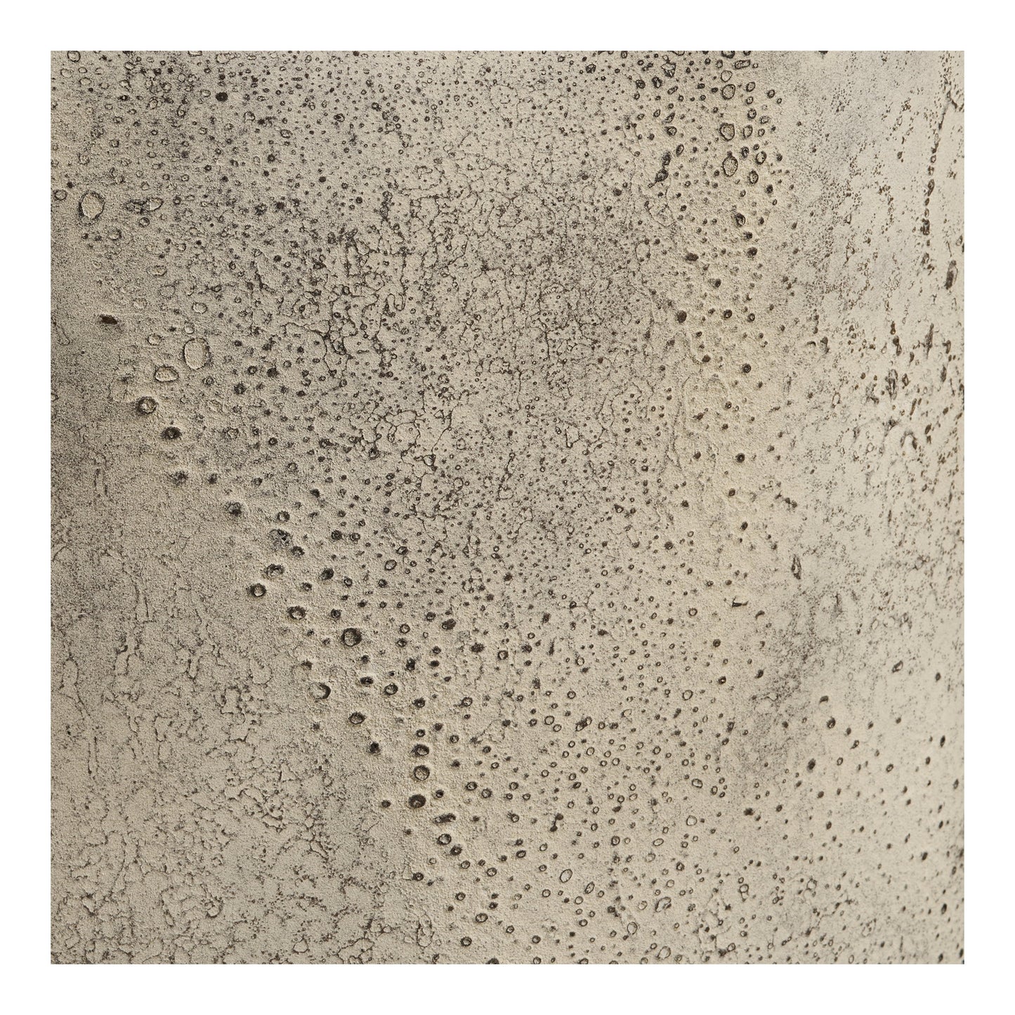Maceta decorativa Hou - Beige antiguo