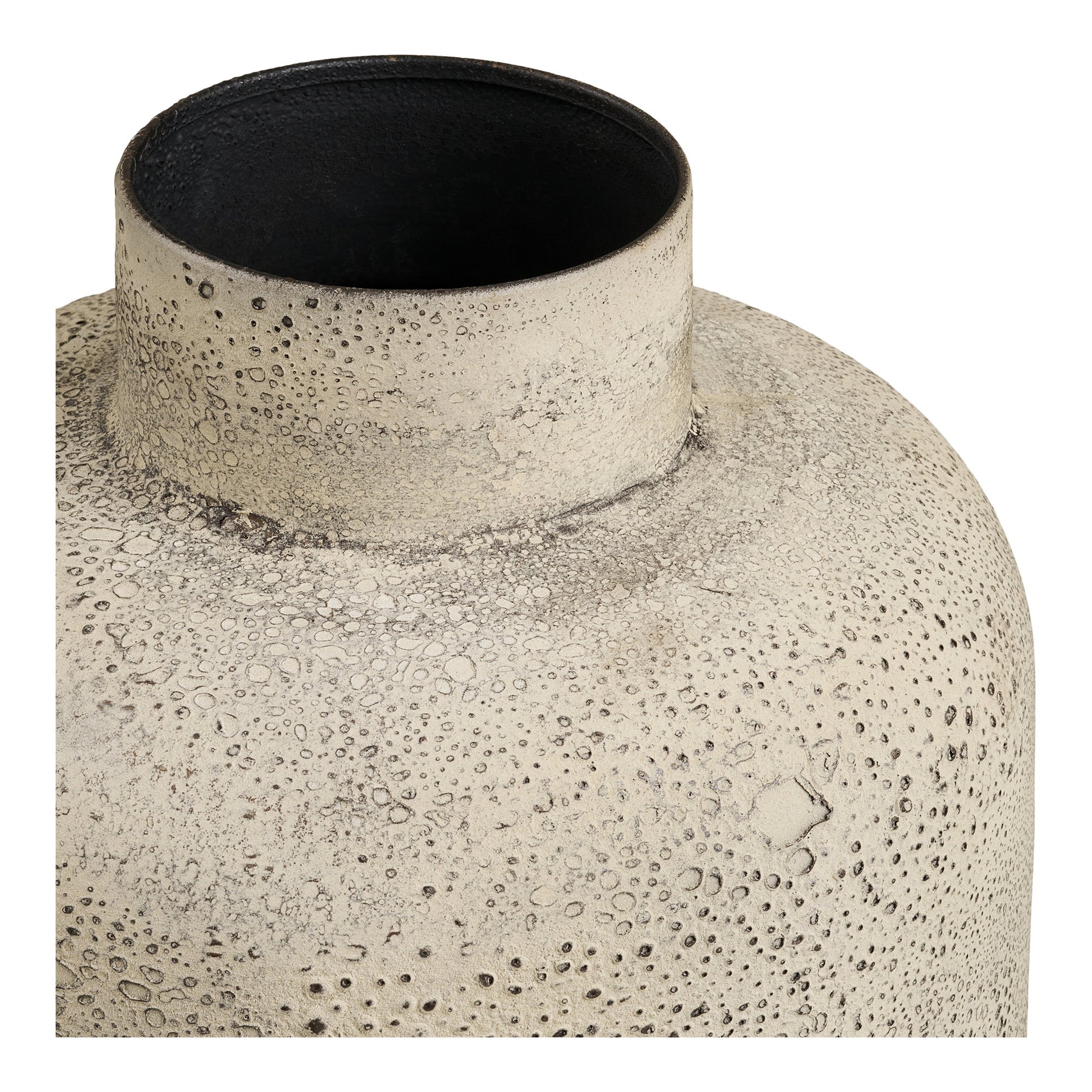 Maceta decorativa Hou - Beige antiguo