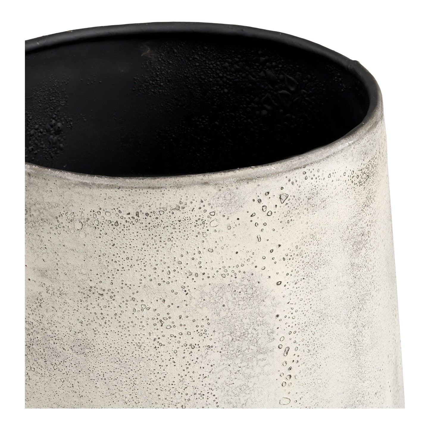 Maceta decorativa Hou - Beige antiguo