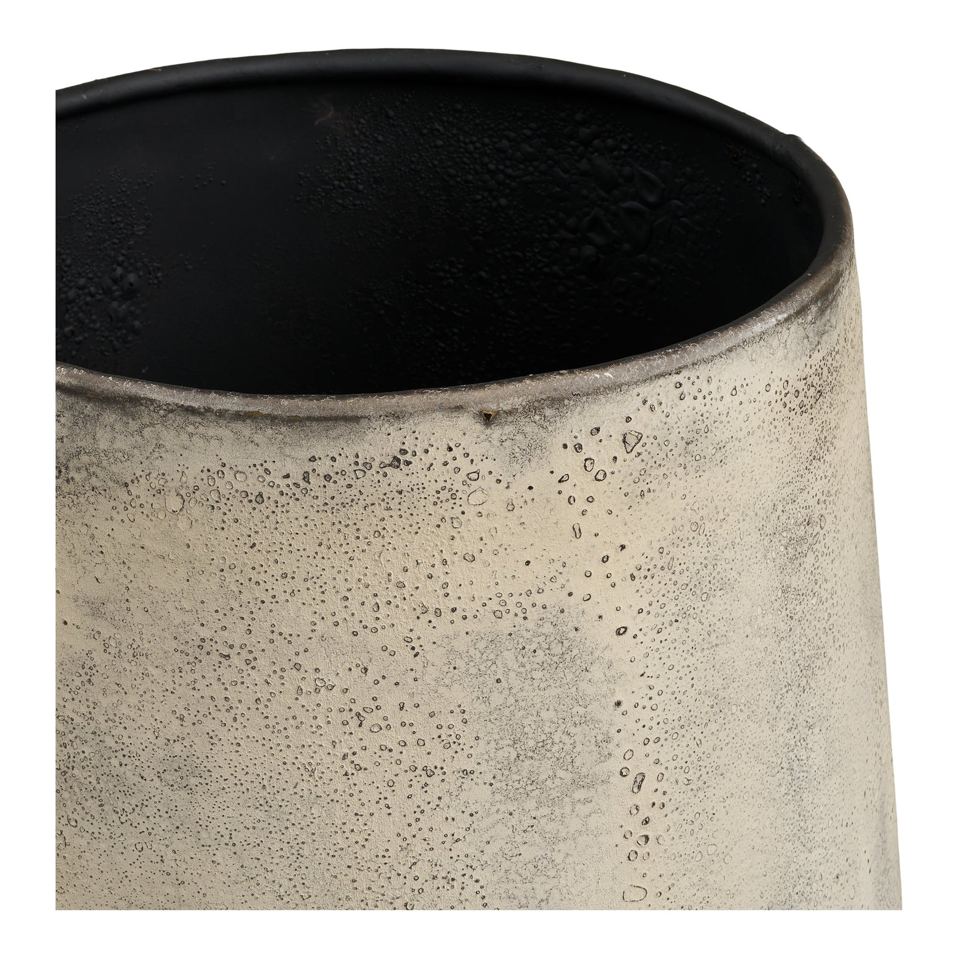 Maceta decorativa Hou - Beige antiguo
