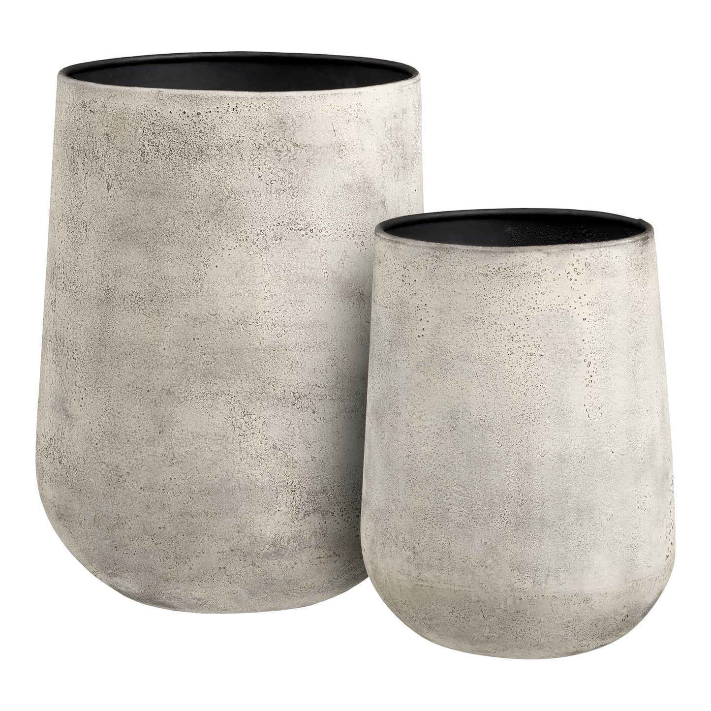 Maceta decorativa Hou - Beige antiguo