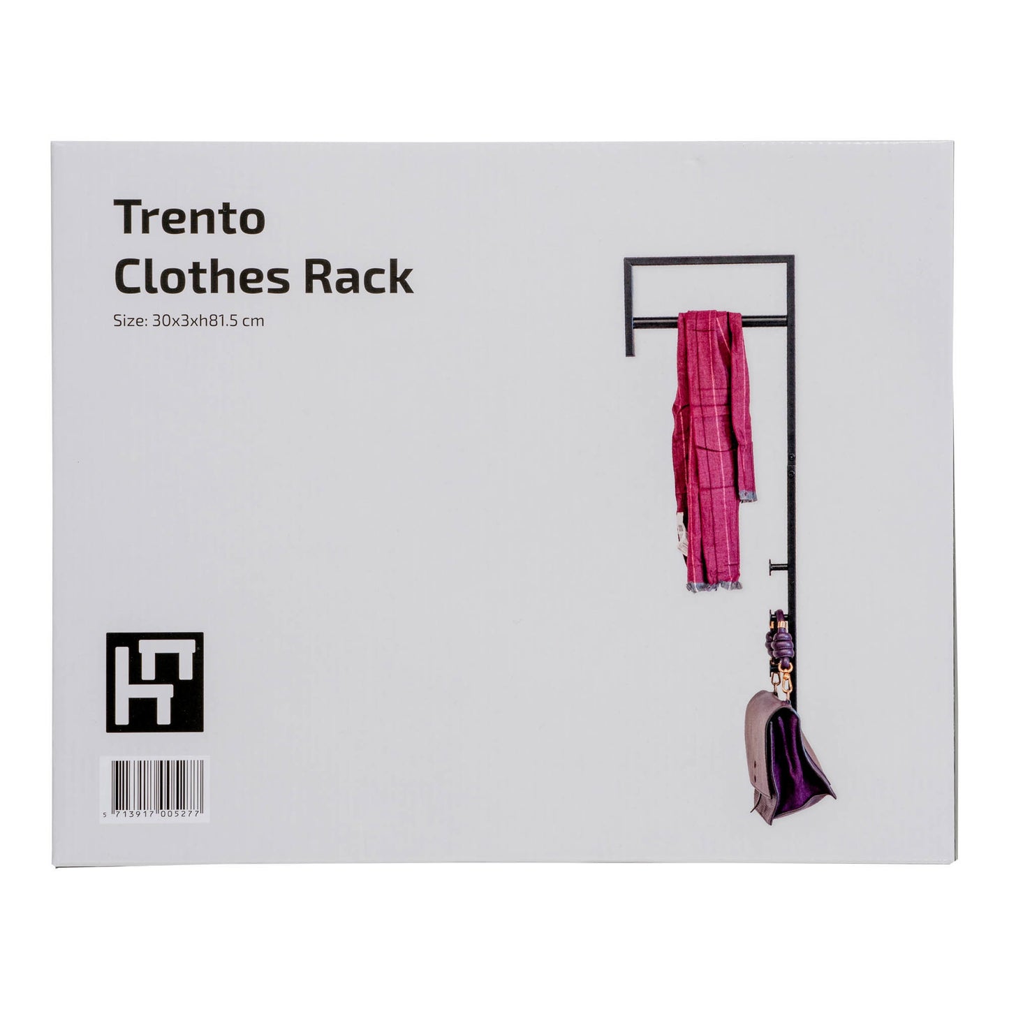 Perchero Trento - Negro