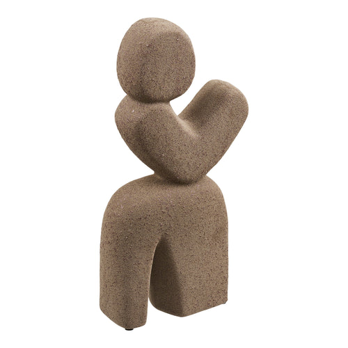Figura decorativa - Marrón