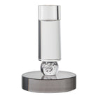 Photophore en verre – gris et blanc