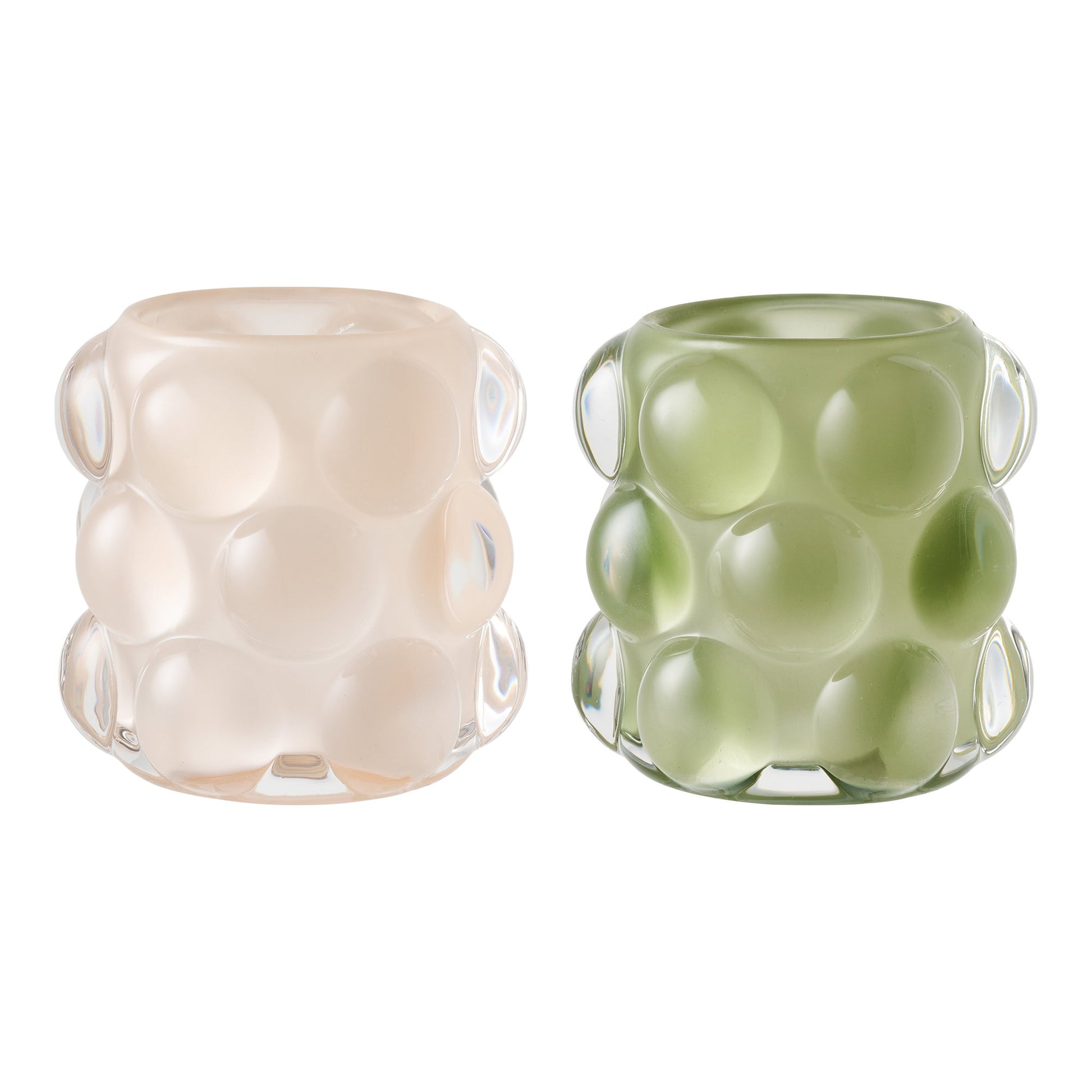 Portavelas - Beige / Verde