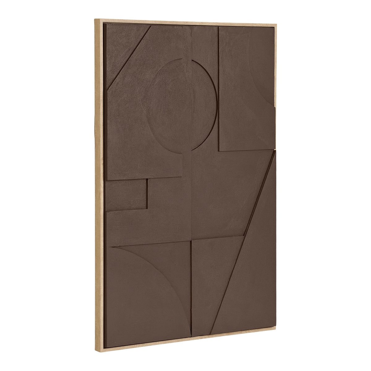 Decoración de pared en relieve Isabella - Marrón