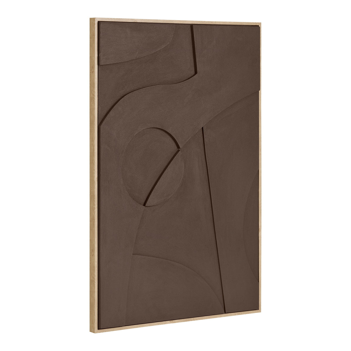 Decoración de pared en relieve Isabella - Marrón