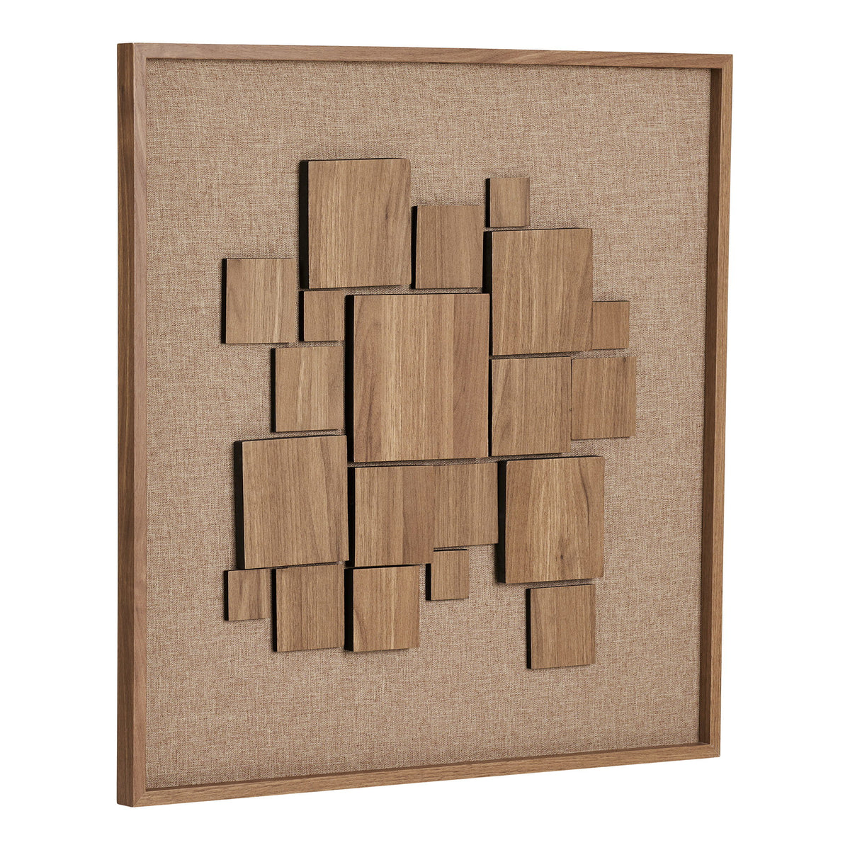 Decoración de pared en relieve Gala - Marrón