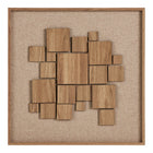 Decoración de pared en relieve Gala - Marrón