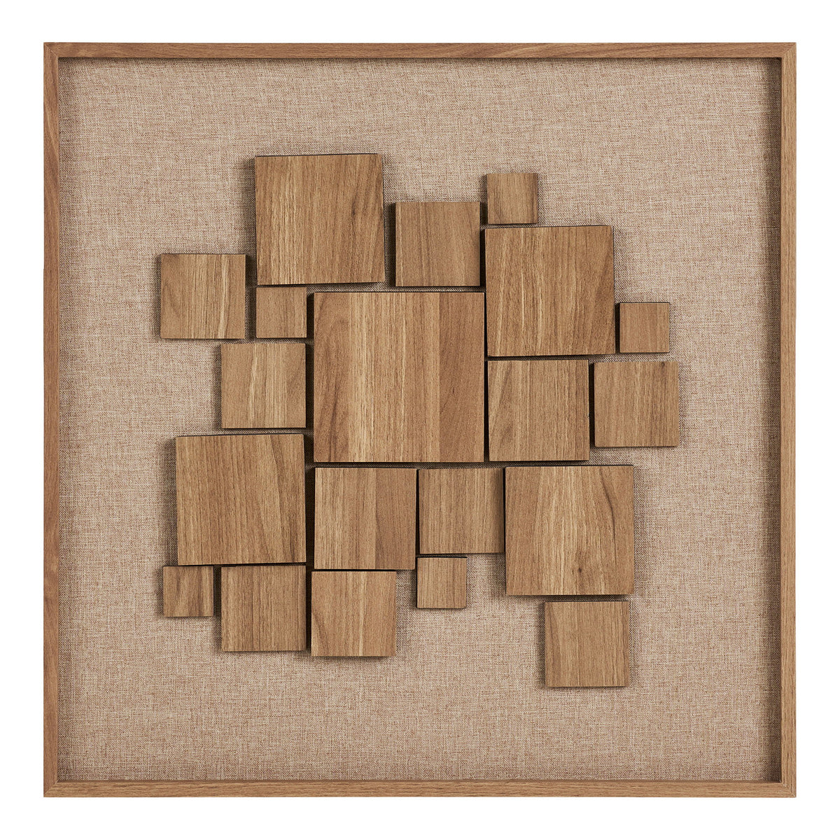 Decoración de pared en relieve Gala - Marrón