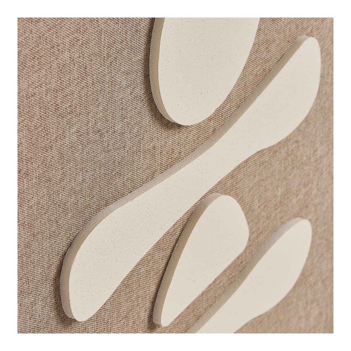 Decoración de pared en relieve Diva - Marrón / Beige