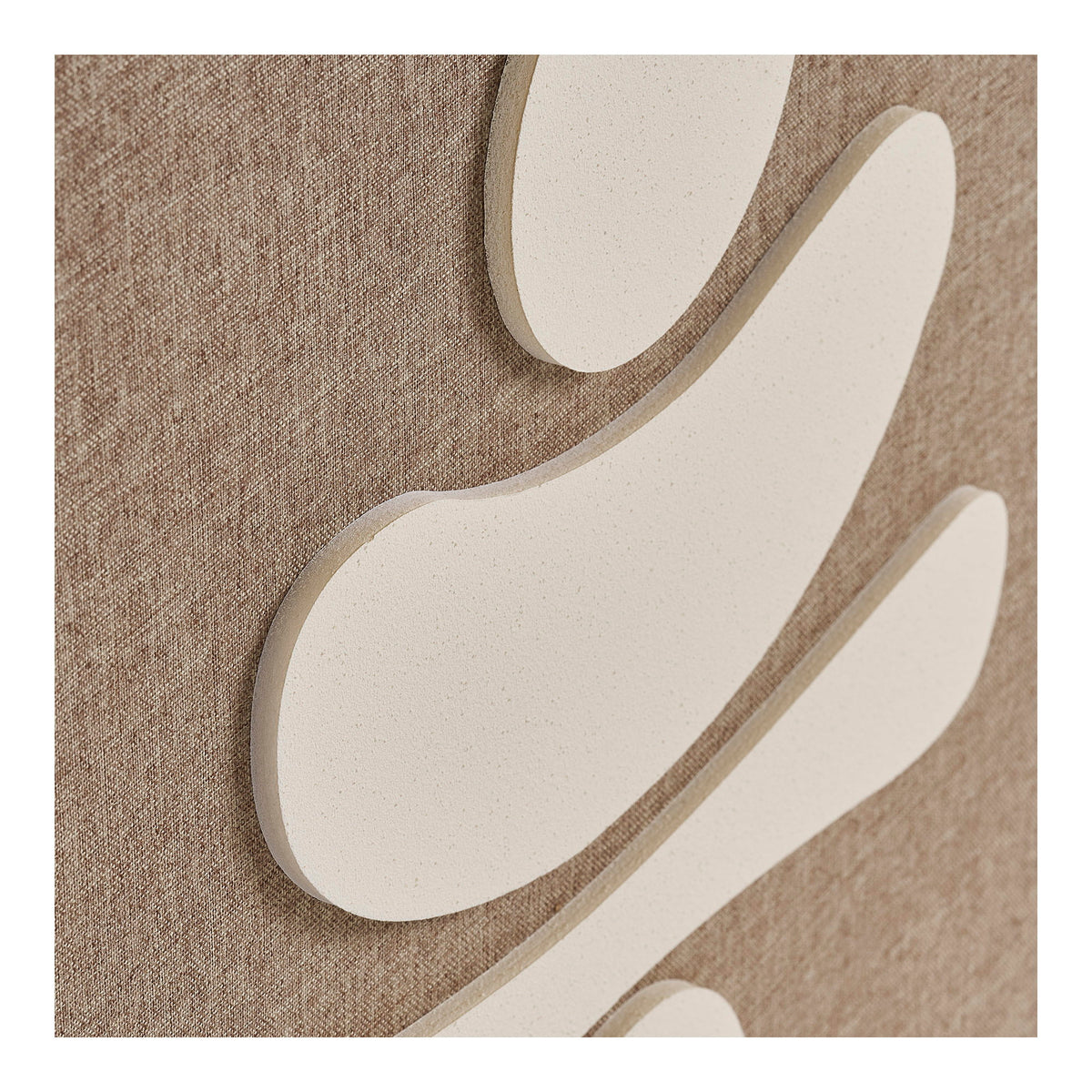 Decoración de pared en relieve Diva - Marrón / Beige