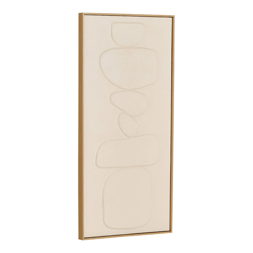 Décoration murale en relief Victoria - Beige