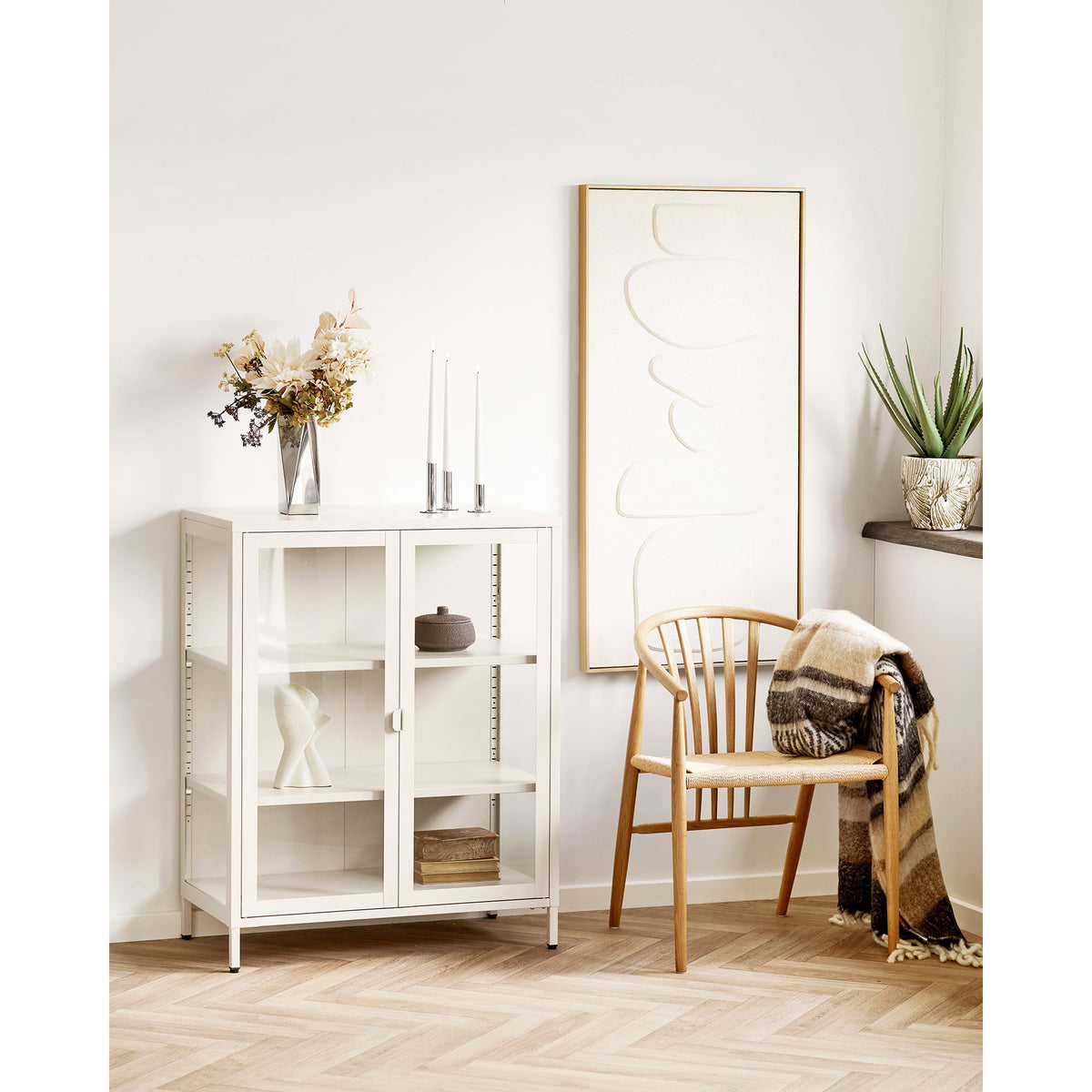 Decoración de pared en relieve Victoria - Beige