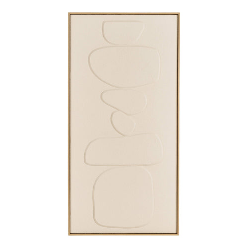 Décoration murale en relief Victoria - Beige