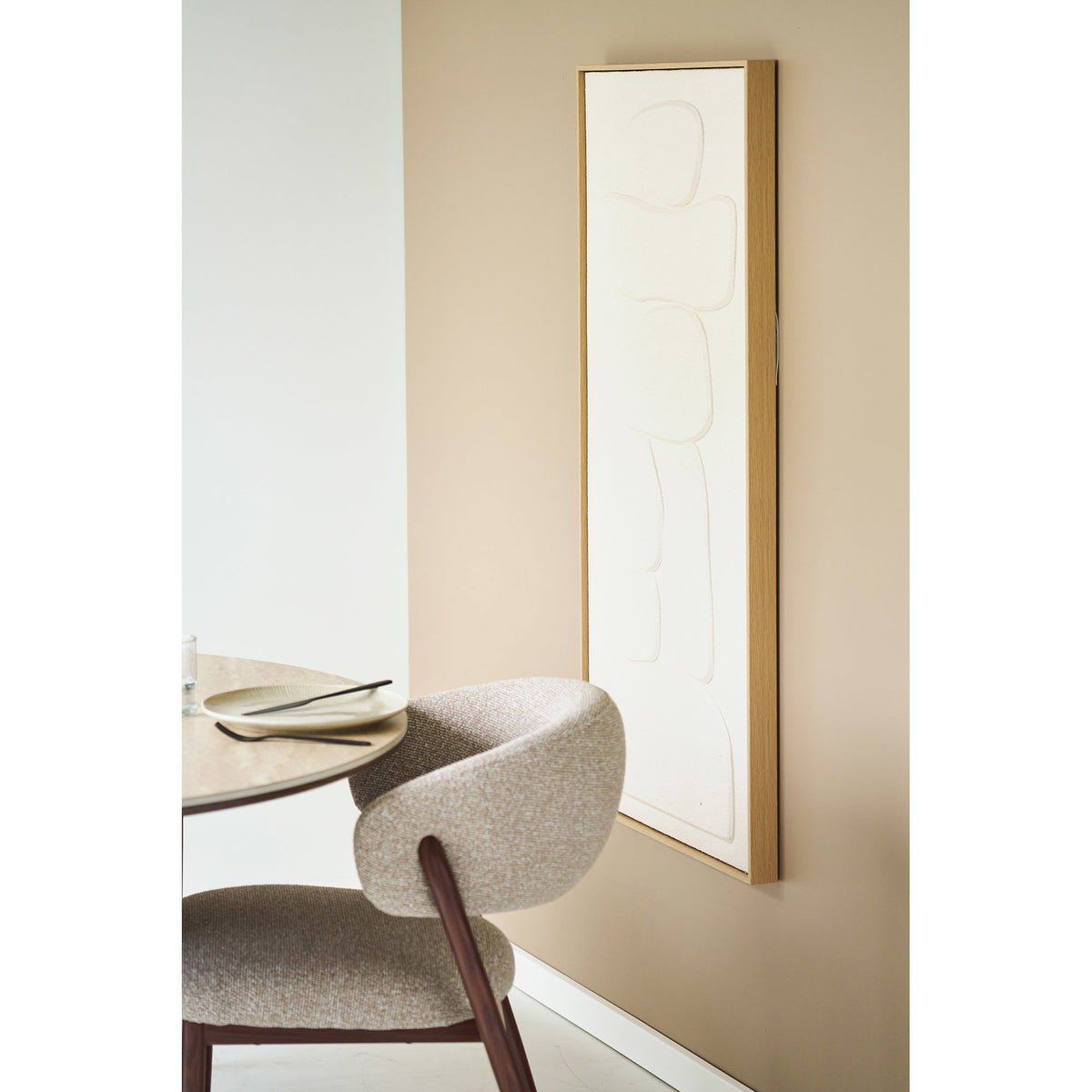 Decoración de pared en relieve Victoria - Beige