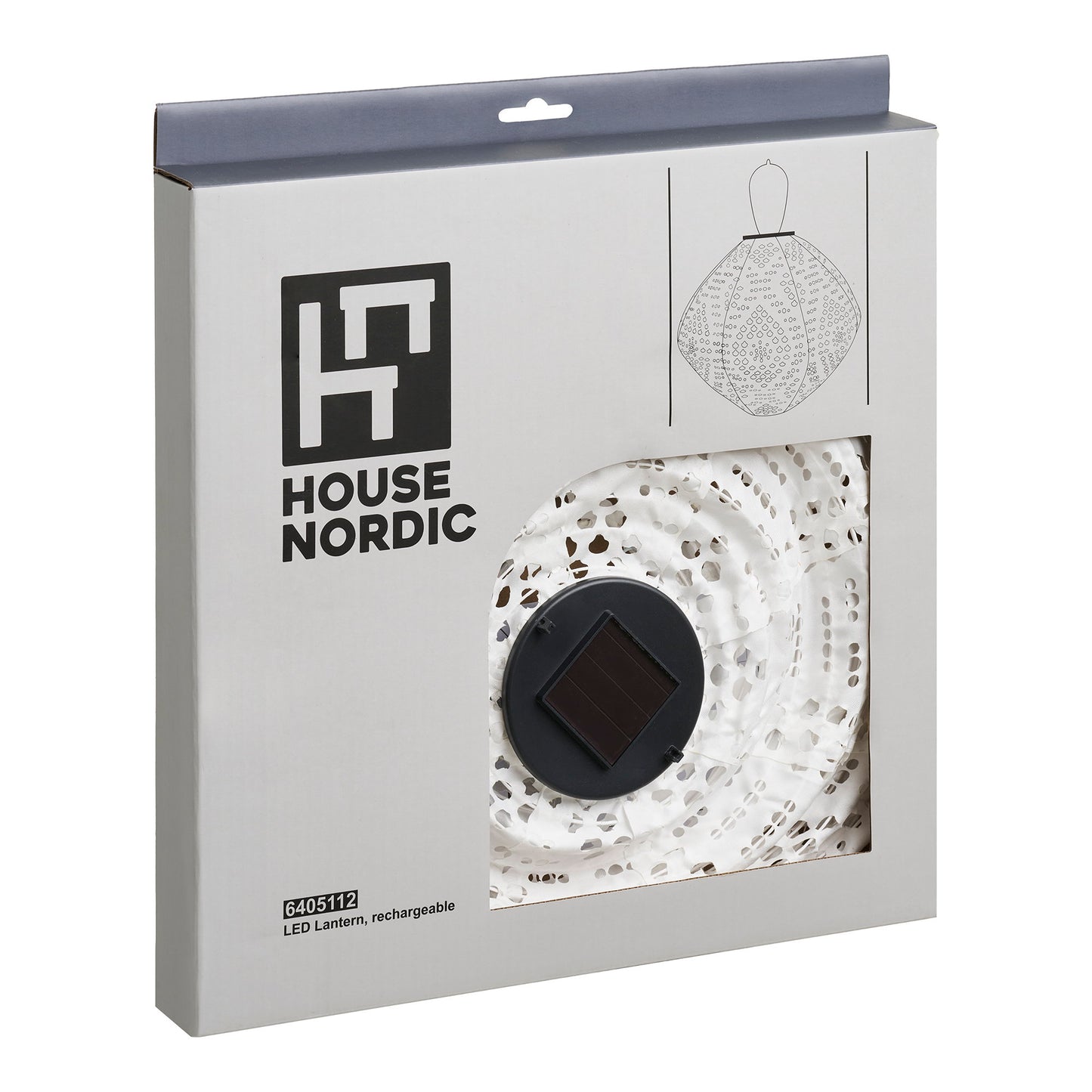 Linterna LED Harwood - Blanco