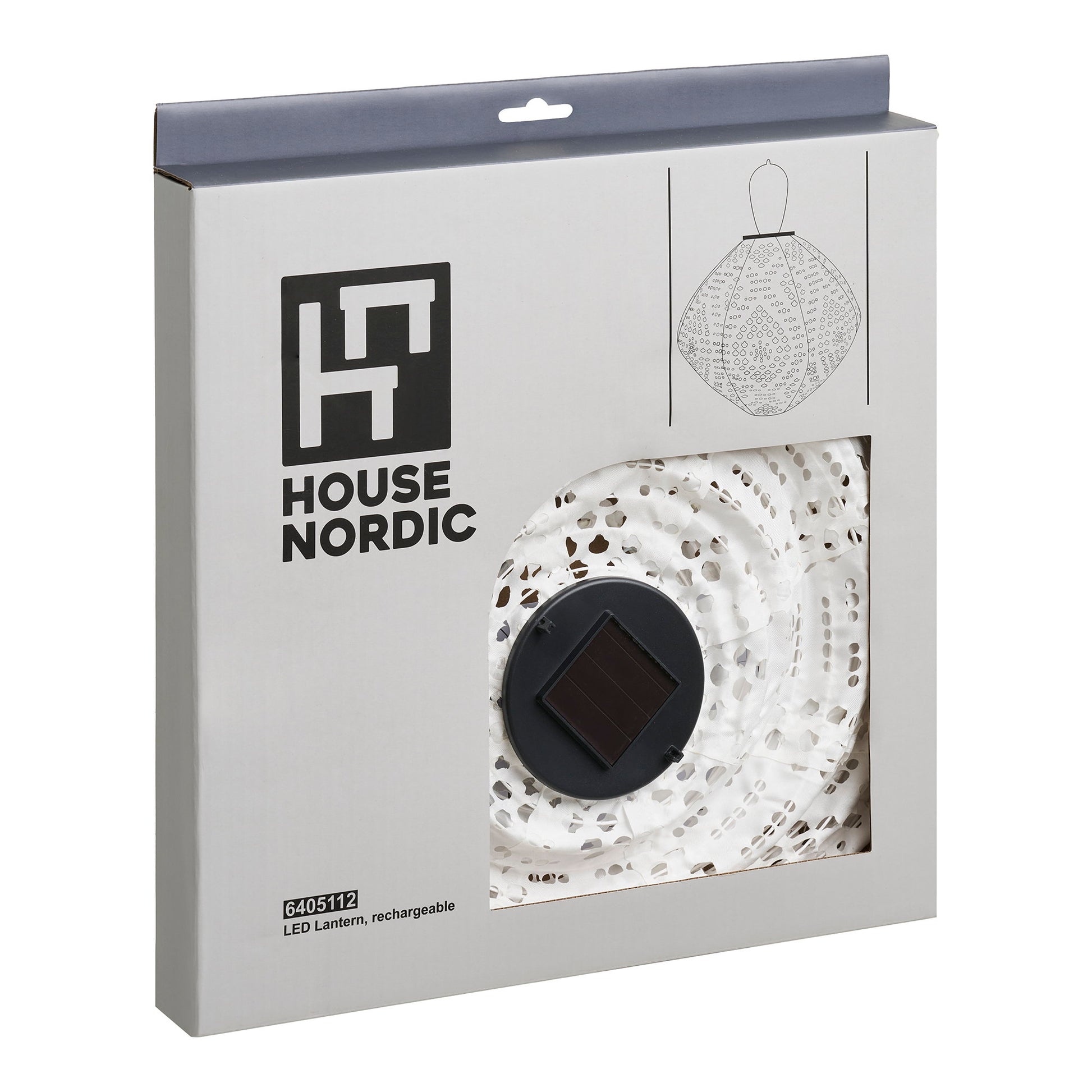 Linterna LED Harwood - Blanco