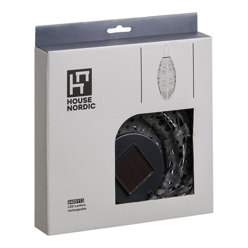 Farol solar Foxdale – gris