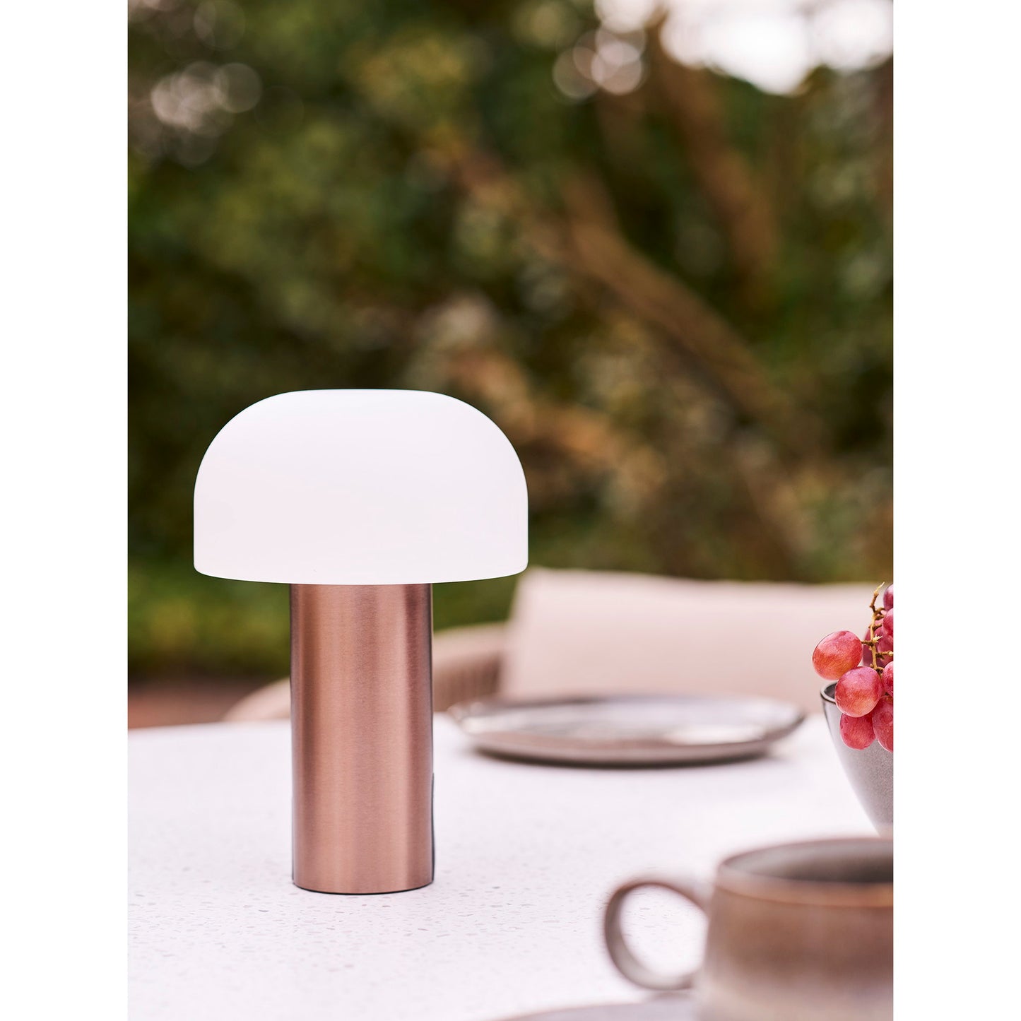 Lámpara LED Soham - Blanco / Cobre